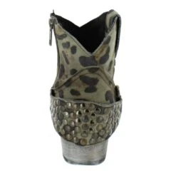 Corral Boots Q5080 Corral Women's Black & Sage Studded Leopard Print Bootie -Western Store 1 1 CG Q5080 Back 900x900 1