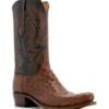 N1187.73 Lucchese Bootmaker Men's ELGIN Chocolate Full Quill Ostrich 2 N1187.73 Lucchese Bootmaker Men's ELGIN Chocolate Full Quill Ostrich -Western Store 1650 n1187 7 3