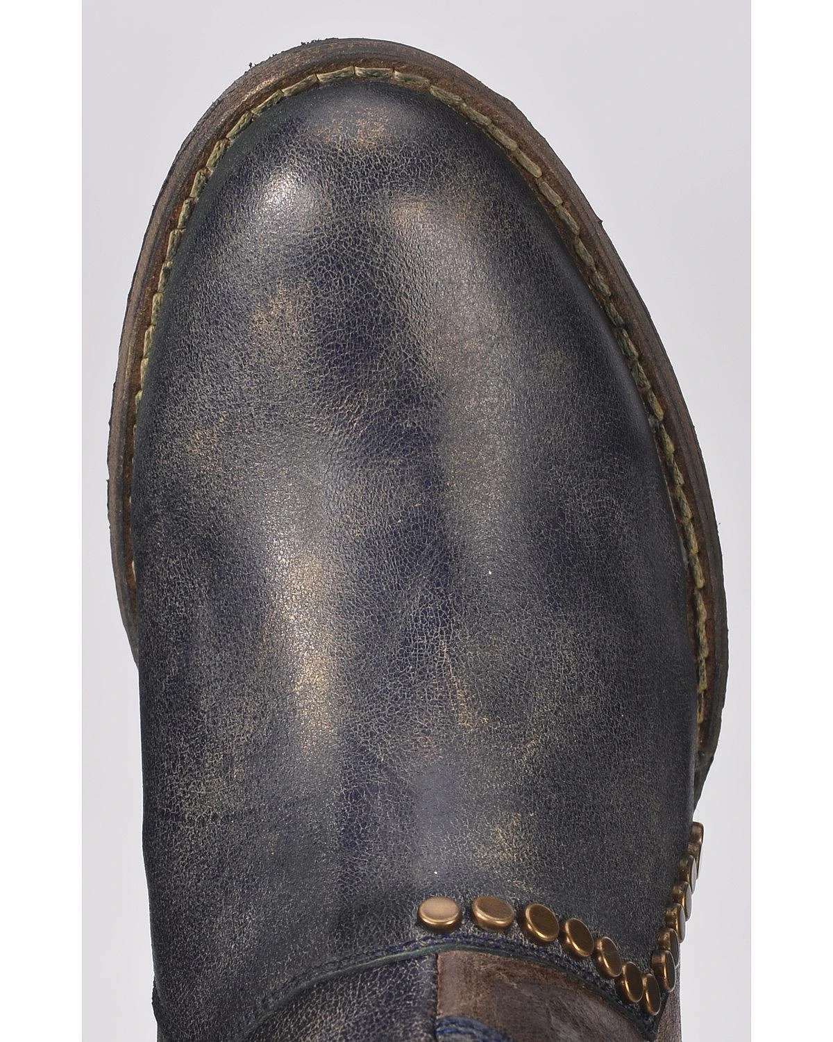 Corral Boots Q5025 Circle G Women's Blue Star Inlay & Studs Ankle Boots 5 Corral Boots Q5025 Circle G Women's Blue Star Inlay & Studs Ankle Boots - Image 3