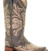 Corral Boots L5430 Circle G Women's Distressed Green Beige Distressed Square Toe Boot -Western Store 2000288084 300 P1