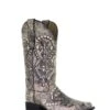 L5525 Circle G By Corral Boots Women's SAND Embroidery Square Toe