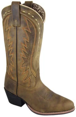 6021 Smoky Mountain Women's SIENNA Tan Round Toe Boot