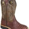3874 Smoky Mountain Boots Kid's GATOR Cognac -Western Store 4634806965