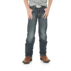 88BWZBZ Wrangler Boy's Retro Slim Straight Jean
