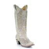 Corral Boots A3571 Corral Women's White Cross & Wings Snip Toe Boot -Western Store A3571 1024x1024 4668b521 753b 4408 9139 d52ae584716b