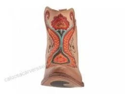 Corral Boots C3269 Corral Women's Natural Orange Embroidery Ankle Boot 7 Corral Boots C3269 Corral Women's Natural Orange Embroidery Ankle Boot -Western Store C3269.3