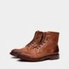TWSHM035-3 Tumbleweed Boots Men's Caleb Cognac Cowhide Mid Lace Up Boot -Western Store CALEBCOGNAC2