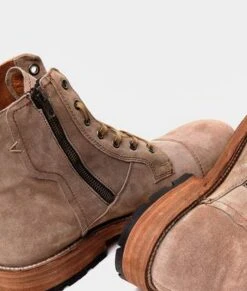 TWSHM035-2 Tumbleweed Boots Men's Caleb Sand Suede Mid Lace Up Boot -Western Store CALEBSAND4