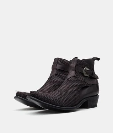 TWBM026-3 Tumbleweed Boots Men's Carter Black Short Boot 3 TWBM026-3 Tumbleweed Boots Men's Carter Black Short Boot