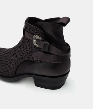 TWBM026-3 Tumbleweed Boots Men's Carter Black Short Boot 6 TWBM026-3 Tumbleweed Boots Men's Carter Black Short Boot - Image 4