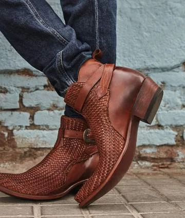 TWBM026-1 Tumbleweed Boots Men's Carter Tan Short Boot 7 TWBM026-1 Tumbleweed Boots Men's Carter Tan Short Boot - Image 5