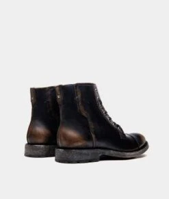 TWSHM035-5 Tumbleweed Boots Men's Caleb Black Wash Mid Lace Up Boot -Western Store CLAEBBLACK3