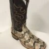 Q815 COWTOWN Craneback Rattlesnake Sq Toe Western Boot -Western Store CRANEBACK