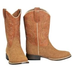 4440048 DBL Barrel RHETT Children's Boot Roughout