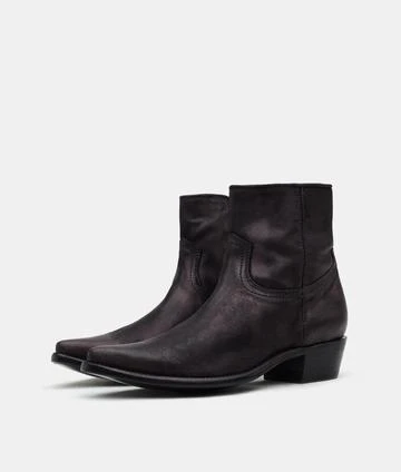 TWBM027-5 Tumbleweed Boots Men's Dylan Black Suede Short Boot 3 TWBM027-5 Tumbleweed Boots Men's Dylan Black Suede Short Boot