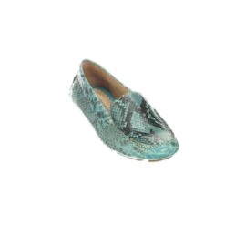 16402 Lucchese Women's LORI Turquoise Python Loafer Casual Shoe -Western Store I6402 R02 C05