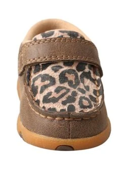 ICA0007 Twisted X Infant Driving Moccasins – Bomber/Leopard -Western Store ICA0007 FR 510x700 1