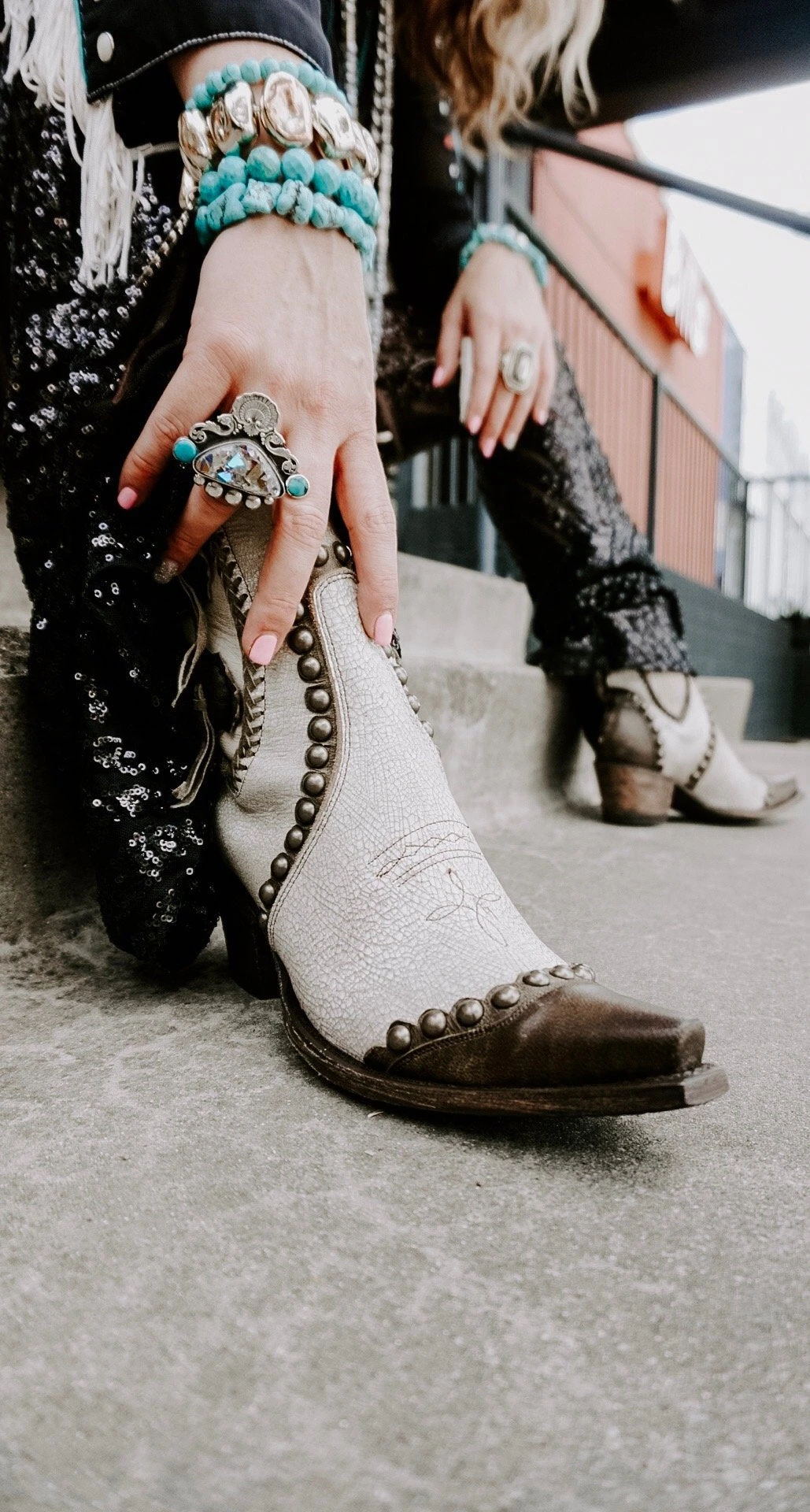 DDL047-1 Double D Ranch Women's STOCKYARDS Boot - ROANOKE 9 DDL047-1 Double D Ranch Women's STOCKYARDS Boot - ROANOKE - Image 7