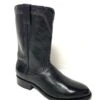 NOM006-2 Old Boot Factory Men's CHOCTAW Black Baby Buffalo Roper Boot
