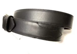 OLD1003 Old Boot Factory SHAWNEE Beige Black Leather Belt -Western Store IMG 9640 0987256e 7c2e 4c66 99ec 4eb1618a4b5f