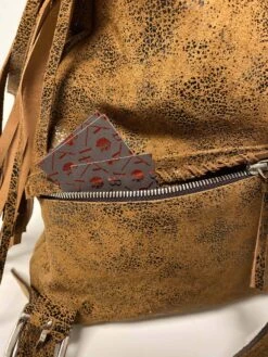 PS002-1 Yahil Ferry Signature BABY ROXXY Leather Cowhide Back Pack Purse -Western Store IMG 9653