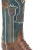 N4107.S54 Lucchese Bootmaker Women's MAEVE Full Quill Ostrich Snip Toe -Western Store LC Women s 5