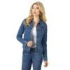 LWJ701D Wrangler® Western Women's Denim Jacket Top - Dark Denim Wash 2 LWJ701D Wrangler® Western Women's Denim Jacket Top - Dark Denim Wash -Western Store LWJ701D BF01 SWFF PRD