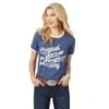 LWK788B Wrangler® Western BLUE Retro Graphic Tee - ORIGINAL JEANS THE AMERICAN WAY WRANGLER 2 LWK788B Wrangler® Western BLUE Retro Graphic Tee - ORIGINAL JEANS THE AMERICAN WAY WRANGLER -Western Store LWK788B BF01 SWFF PRD