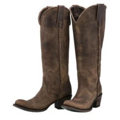 LB0350A LANE Women's Brown PLAIN JANE Boot -Western Store Lane4