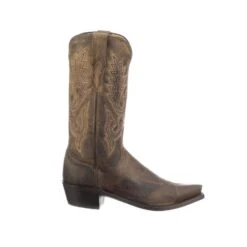 M1002.S54 Lucchese Bootmaker Men's LEWIS Chocolate Madras Goat -Western Store Lewis 1.4
