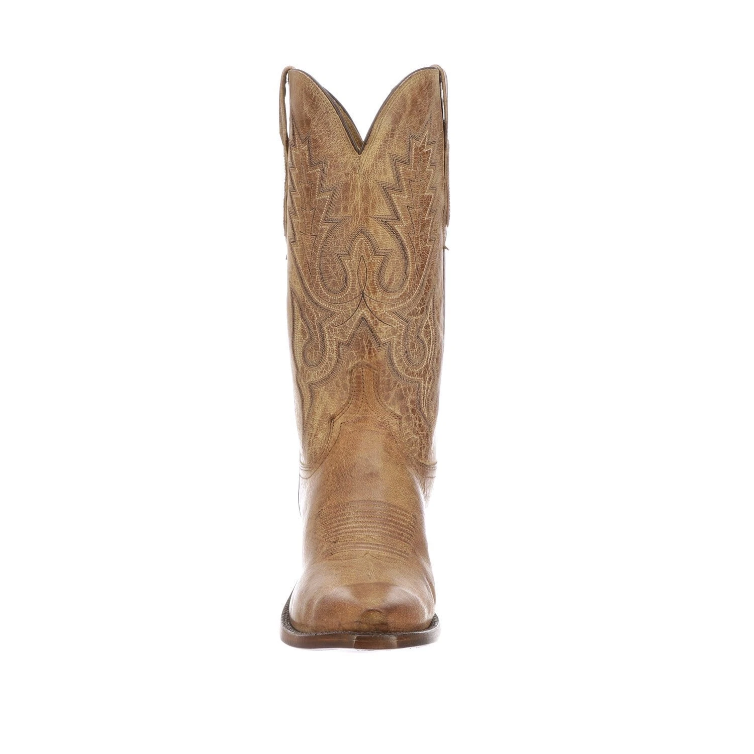 M1008.54 Lucchese Bootmaker Men's LEWIS Tan Mad Dog Goat Snip Toe 3 M1008.54 Lucchese Bootmaker Men's LEWIS Tan Mad Dog Goat Snip Toe