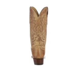 M1008.54 Lucchese Bootmaker Men's LEWIS Tan Mad Dog Goat Snip Toe 8 M1008.54 Lucchese Bootmaker Men's LEWIS Tan Mad Dog Goat Snip Toe -Western Store Lewis 2.3