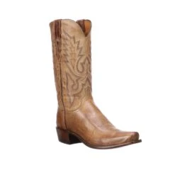 M1008.74 Lucchese Men's LEWIS Tan Mad Dog Boot