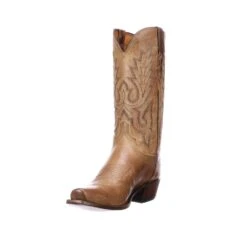 M1008.74 Lucchese Men's LEWIS Tan Mad Dog Boot -Western Store M100874 R01 C09