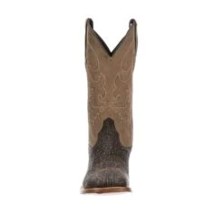 M4333 Lucchese Bootmaker Men's Chocolate Sanded Shark Boot -Western Store M4333 R01 C07