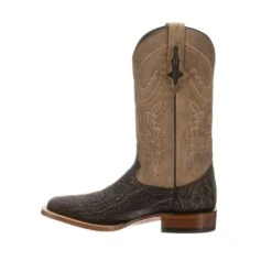 M4333 Lucchese Bootmaker Men's Chocolate Sanded Shark Boot -Western Store M4333 R01 C13