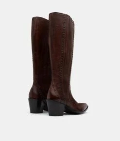 TWCL045-4 Tumbleweed Boots Women's MADISSON Chocolate Tall Boot -Western Store MADISSONCHOC3