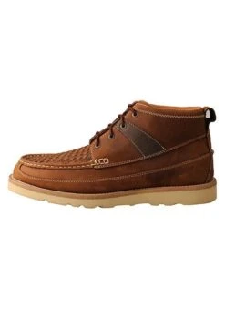 MCA0032 Twisted X Men's Woven Saddle Crepe Sole Casual Shoe -Western Store MCA0032 LT 510x700 510x700 1