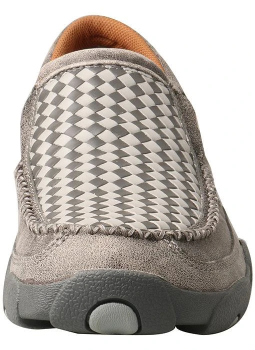 MDMS015 Twisted X Men's Woven Grey Slip On 6 MDMS015 Twisted X Men's Woven Grey Slip On - Image 4