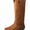 Twisted X MHKWBS1 Men’s Hiker Boot Snake Boot – Distressed Saddle -Western Store MHKWBS1 AG 510x700 1