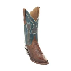 N4107.S54 Lucchese Bootmaker Women's MAEVE Full Quill Ostrich Snip Toe -Western Store N4107S54 R02 C05