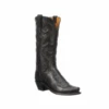 N4783.74 Lucchese Women's NICOLE Black Jersey Calf Boot -Western Store N4783.74