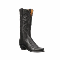 N4783.74 Lucchese Women's NICOLE Black Jersey Calf Boot
