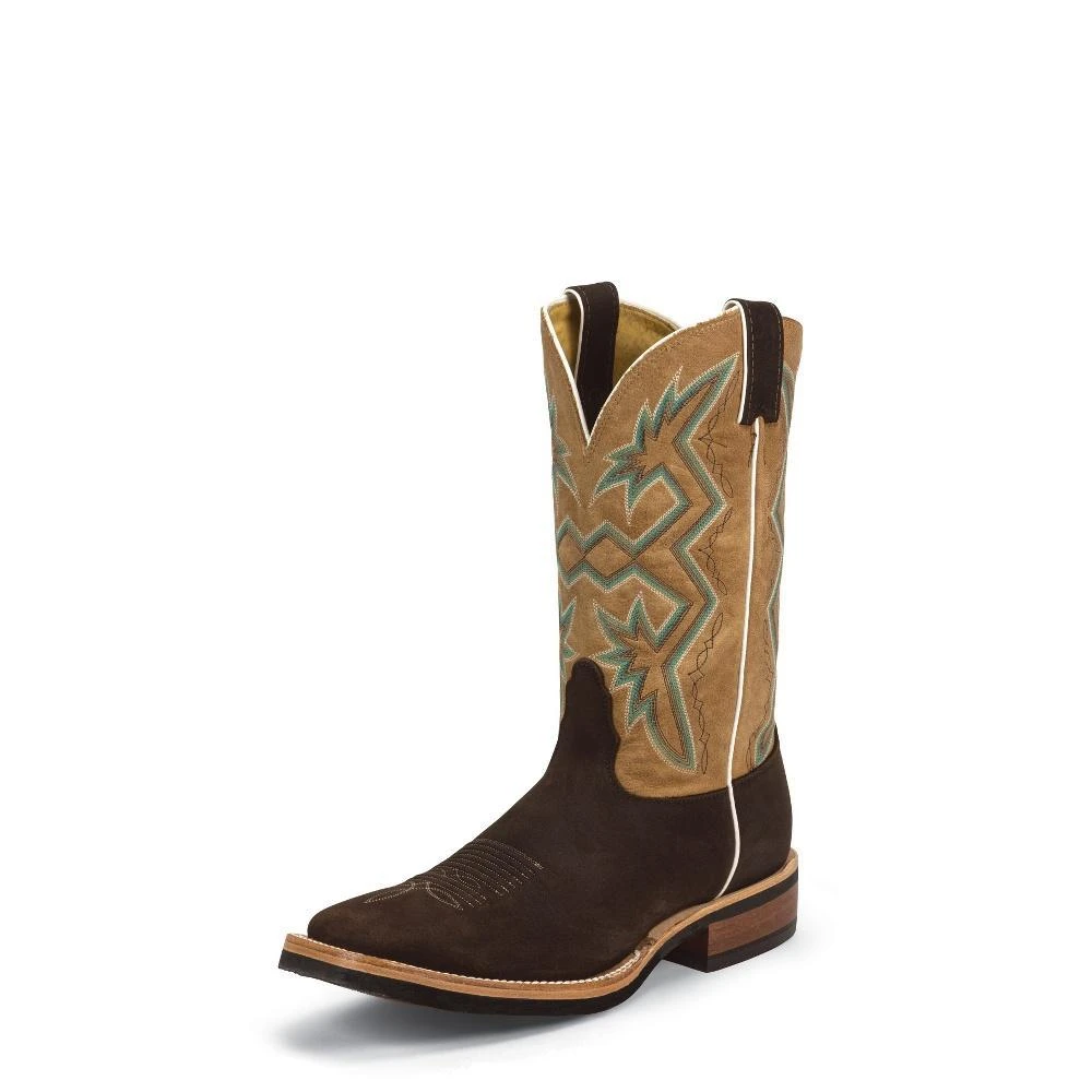 MD5330 Nocona Boots Dark Brown Prosper With 11" Palomino Rodeo Top 3 MD5330 Nocona Boots Dark Brown Prosper With 11" Palomino Rodeo Top