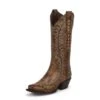 NL5030 Nocona Boots Women's SASSY TAN Crazy Tan Ladies 13" Boot -Western Store NBC NL5030