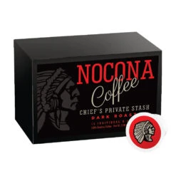 NCK005 Nocona Coffee K CUP DARK ROAST Pack Of 12
