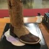 20-1912B07 Pecos Bill Men's Boot Smooth Quill Ostrich Sq Toe Belly Brown -Western Store Pecos Bill Boot 10 15