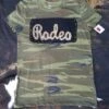 RRGCTK Bohemian Cowgirl Rope Rodeo Patch Camo Tee -Western Store RRGCTK