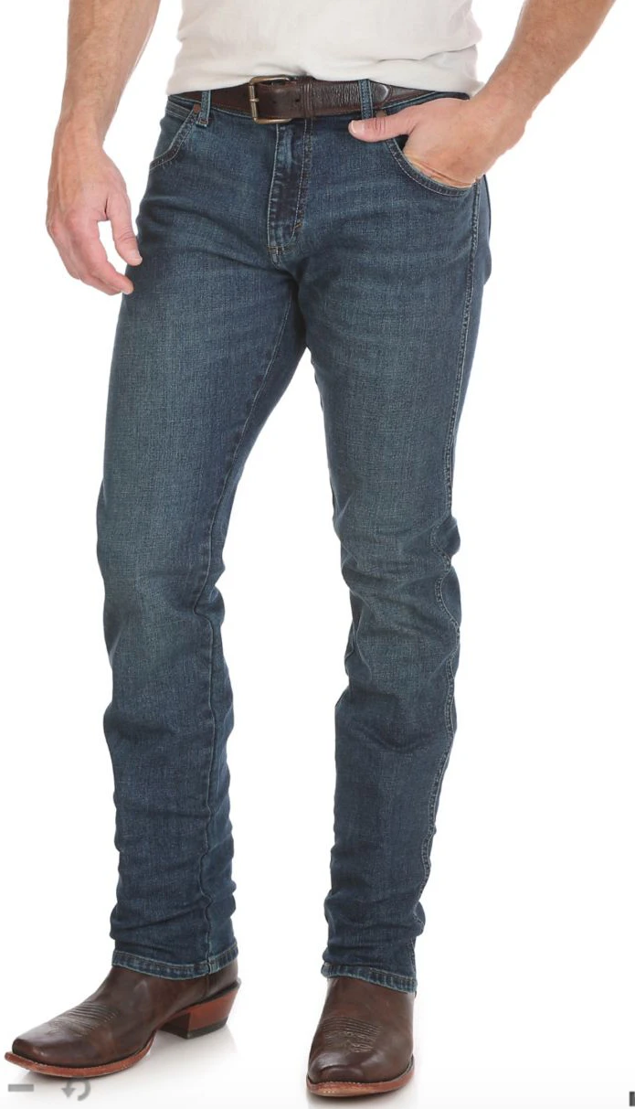 88MWZPD Wrangler Retro Men's Slim Fit Straight Leg Jean - PORTLAND Wash 4 88MWZPD Wrangler Retro Men's Slim Fit Straight Leg Jean - PORTLAND Wash - Image 2