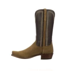 N1679.73 Lucchese Bootmaker Men's SUTTON Espresso Suede Boot -Western Store Sutton 1.2